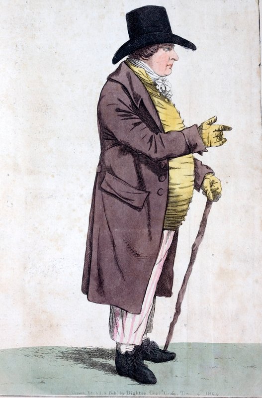 John Townsend, Bow Street Runner (coloured etching) 作者 罗伯特·小顿
