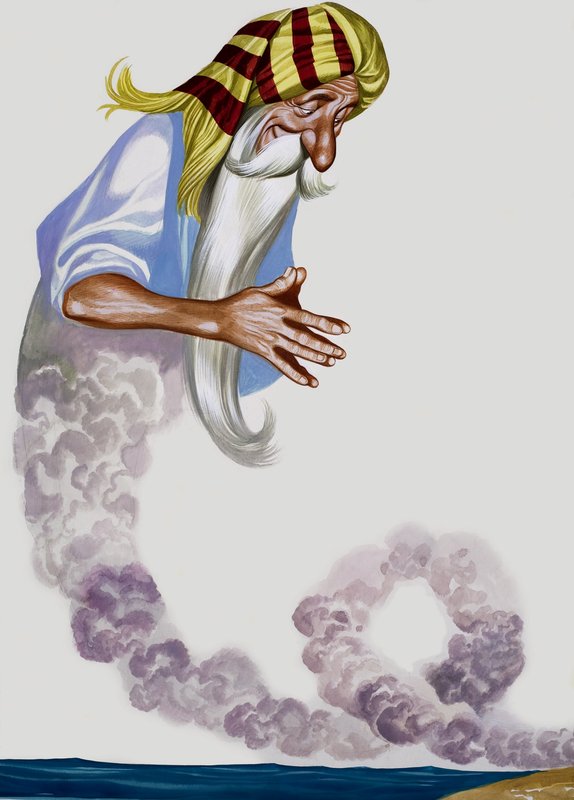 精灵（水粉纸） 作者 罗恩·恩布尔顿