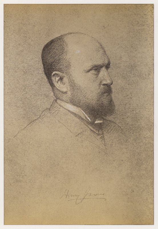 Henry James (litho) 作者 鲁道夫·莱曼（Rudolf Lehmann）
