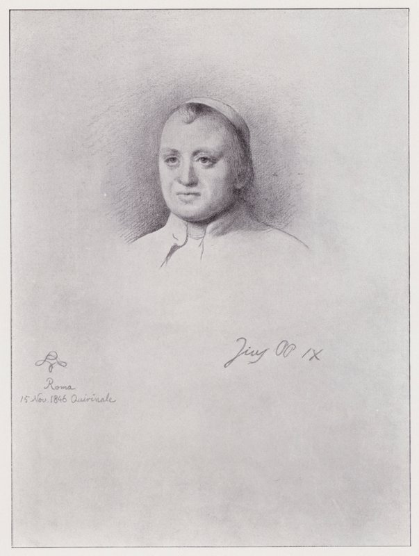 Pope Pius IX (litho) 作者 鲁道夫·莱曼（Rudolf Lehmann）