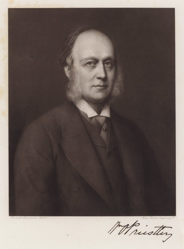Sir William Priestley (litho) 作者 鲁道夫·莱曼（Rudolf Lehmann）