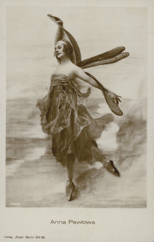 Anna Pavlova, Russian prima ballerina (b/w photo) 作者 俄罗斯摄影师