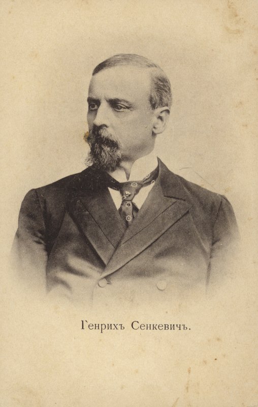 Henryk Sienkiewicz，波兰记者和小说家 作者 俄罗斯摄影师