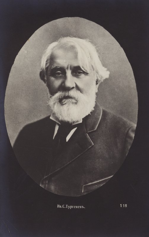Ivan Turgenev（1818-1883），俄罗斯小说家，短篇小说作家和剧作家 作者 俄罗斯摄影师