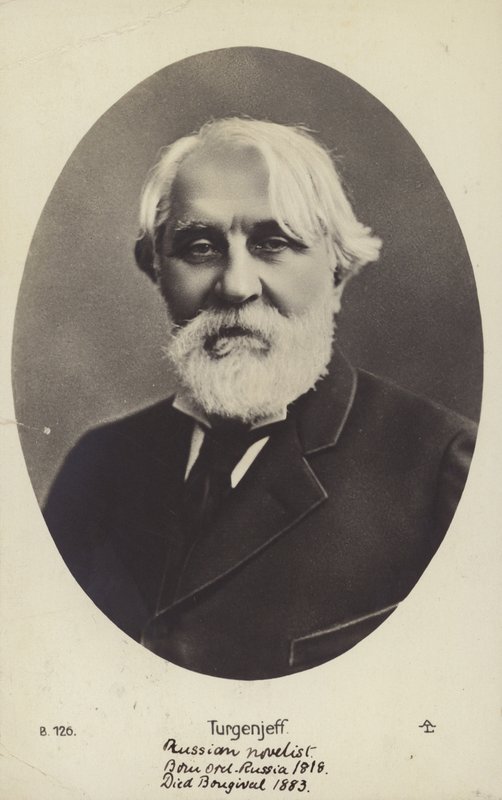 Ivan Turgenev（1818-1883），俄罗斯小说家，短篇小说作家和剧作家 作者 俄罗斯摄影师