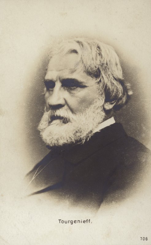 Ivan Turgenev，俄罗斯小说家，短篇小说作家和剧作家 作者 俄罗斯摄影师