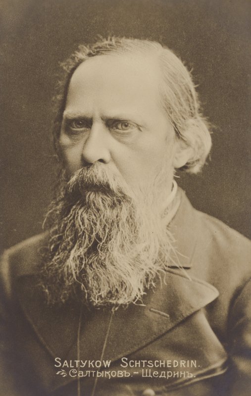 Mikhail Saltykov-Shchedrin，俄罗斯作家和讽刺作家 作者 俄罗斯摄影师