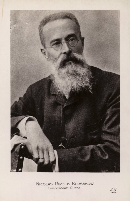 Nkolai Rimsky-Korsakov，俄罗斯作曲家 作者 俄罗斯摄影师