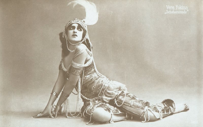 Vehe Fokina在Scheherazade 作者 俄罗斯摄影师