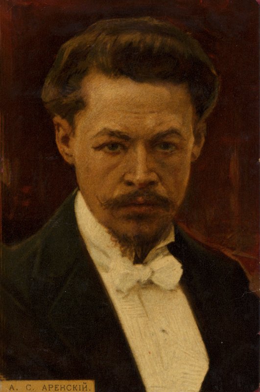 Anton Arensky，俄罗斯作曲家，钢琴家兼音乐教授（1861-1906） 作者 俄语学校