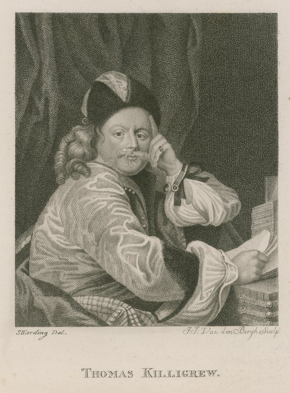 Thomas Killigrew，戏剧家和剧院经理 作者 哈丁