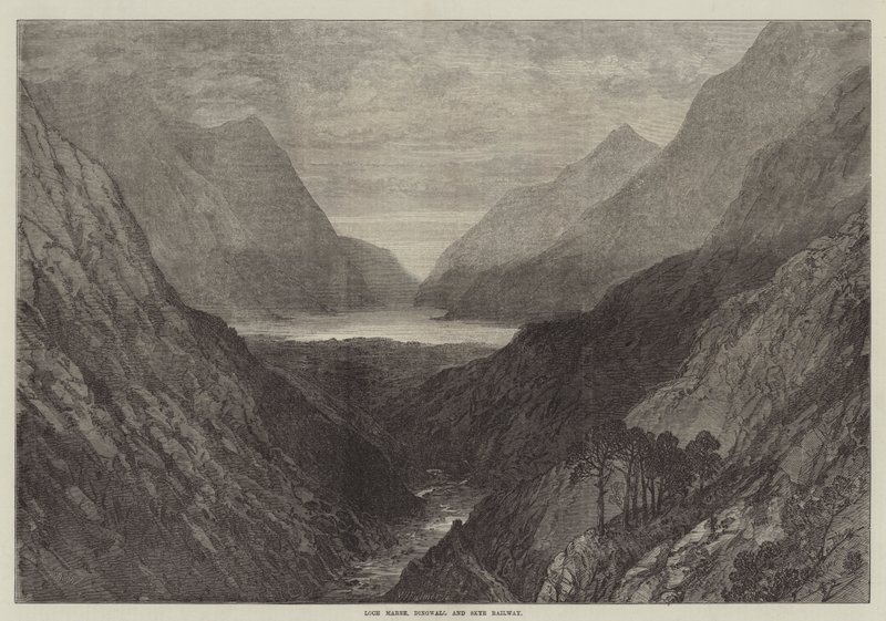 Loch Maree，Dingwall和Skye铁路 作者 塞缪尔·里德