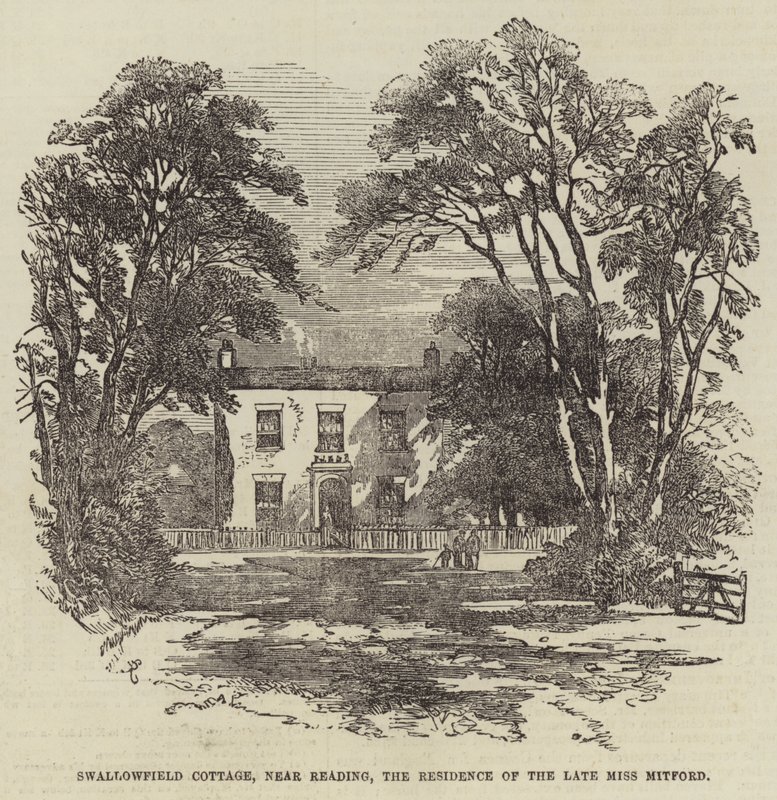 Swallowfield Cottage，靠近雷丁，已故的米特福德小姐的住所 作者 塞缪尔·里德