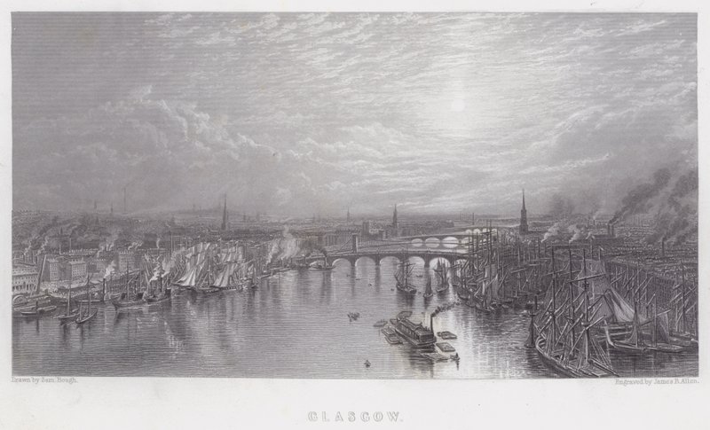 格拉斯哥（雕版画 作者 塞缪尔（之后）树枝