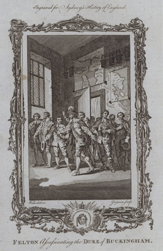 Felton assassinating the Duke of Buckingham (engraving) 作者 塞缪尔（之后）鲸鱼