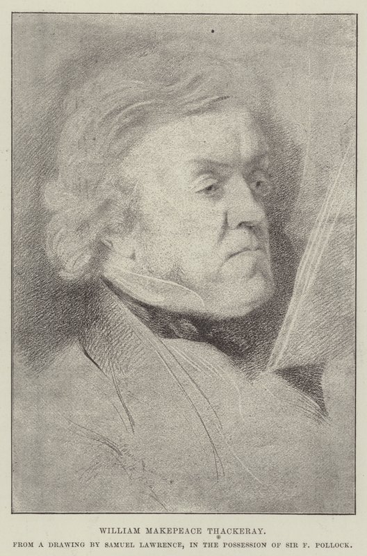 William Makepeace Thackeray 作者 塞缪尔·劳伦斯