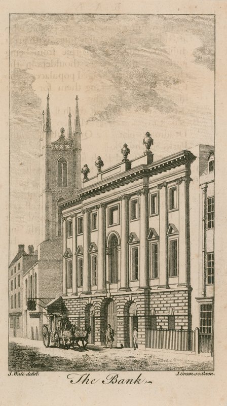 英格兰银行，乔治桑普森大厦，1734年 作者 塞缪尔·瓦尔