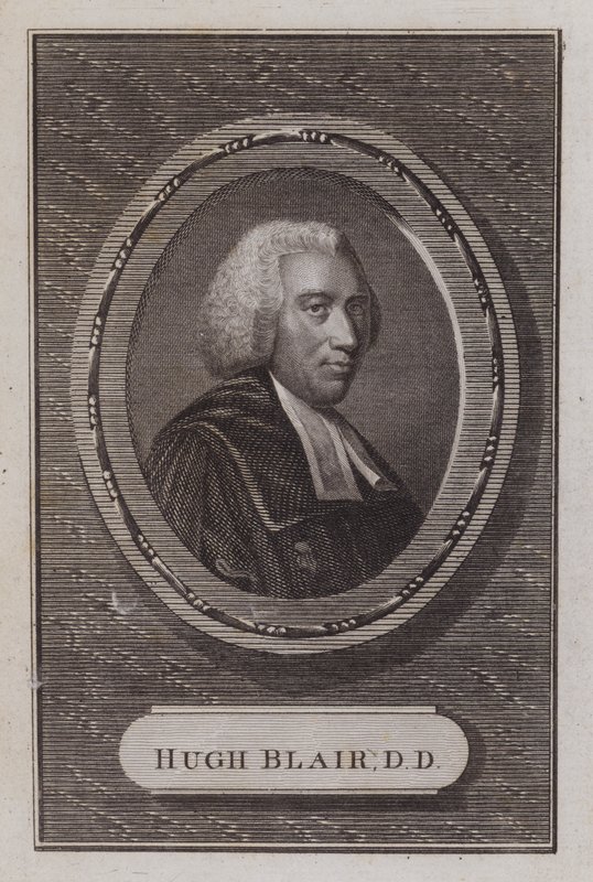 Hugh Blair, Scottish clergyman (engraving) 作者 苏格兰学派
