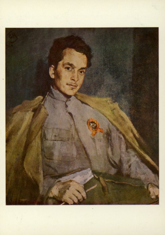 德米特里弗曼诺夫，俄罗斯小说家，1922年 作者 谢尔盖·瓦西里耶维奇·马留丁