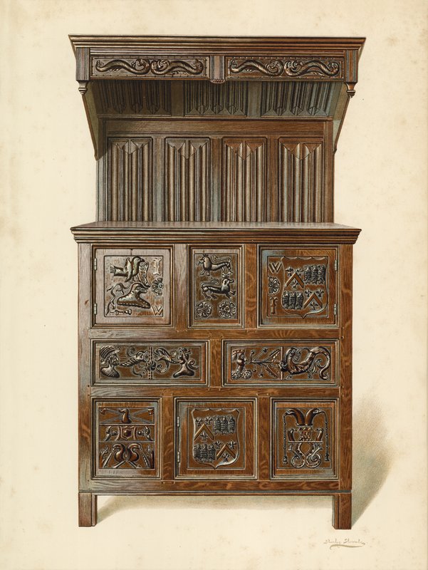 约翰韦恩爵士的自助餐，由Carrington伯爵（chromolitho）拥有 作者 雪莉·查尔斯·莱韦林·斯洛科姆
