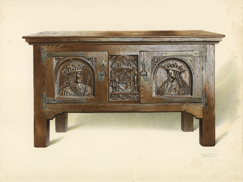 萨德伯里的Hutch，位于林肯郡Louth的St James&39;Church（chromolitho） 作者 雪莉·查尔斯·莱韦林·斯洛科姆