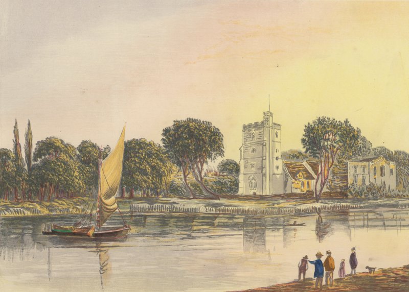 All Saints，Fulham，Middlesex 作者 悉尼角