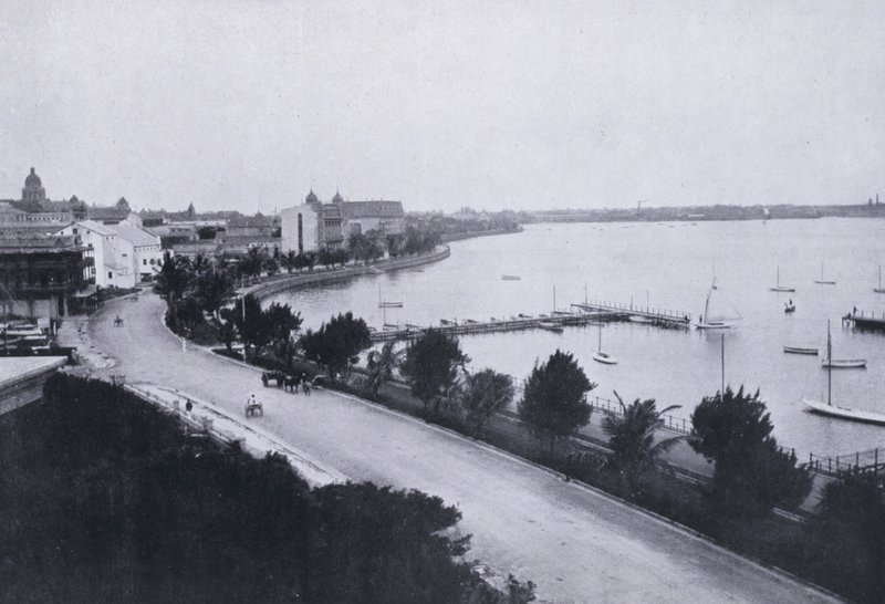 Bay Esplanade，德班（黑白照片） 作者 南非摄影师