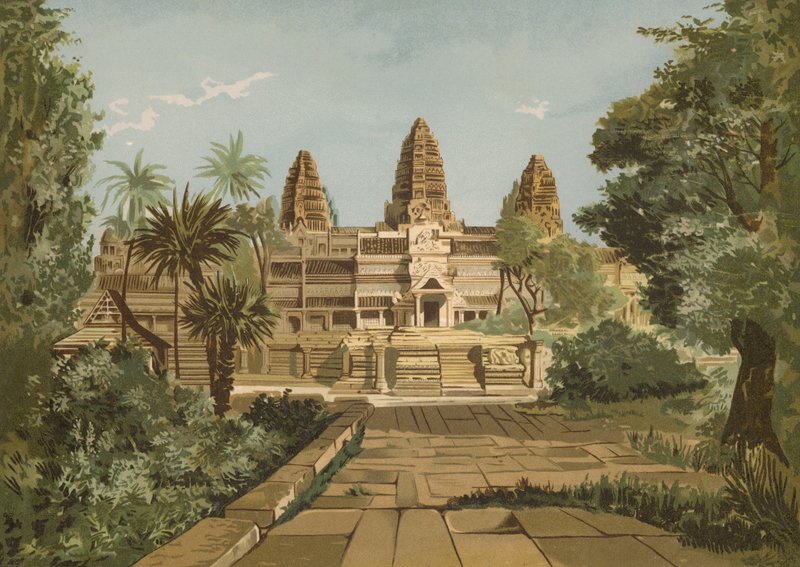 Jagganath寺庙，印度 作者 西班牙语学校