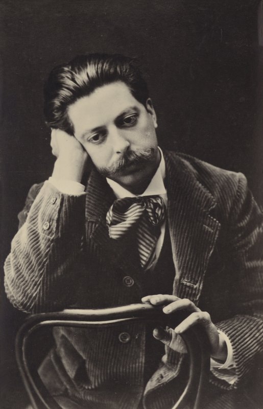 Enrique Granados，西班牙钢琴家和作曲家（1867-1916） 作者 西班牙摄影师