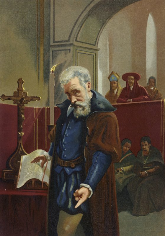 Galileo Galilei，意大利物理学家，数学家和天文学家 作者 西班牙语学校