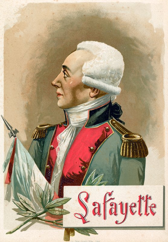 Gilbert du Motier，Marquis de Lafayette 作者 西班牙语学校