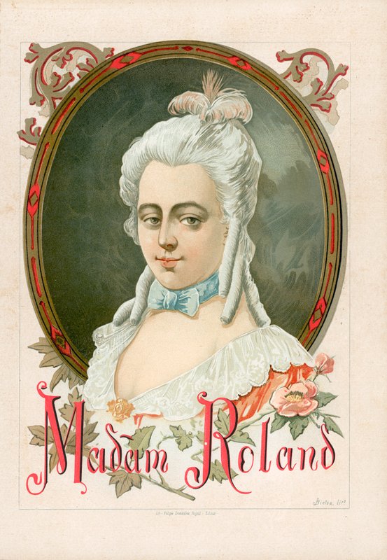 Marie-Jeanne Roland，简称为罗兰夫人 作者 西班牙语学校