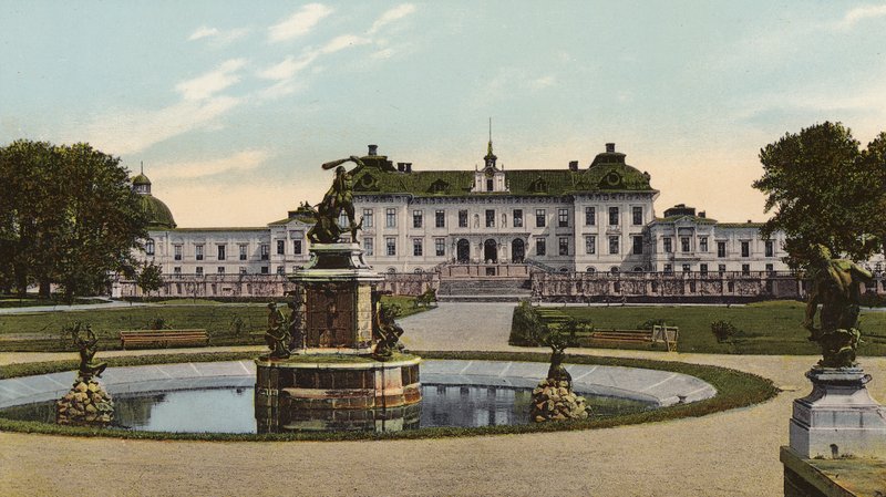 斯德哥尔摩：Drottningholms Slott（彩色照片） 作者 瑞典摄影师