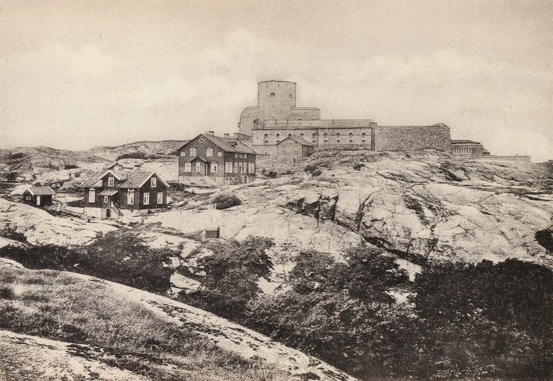 Sverige / 瑞典: Bohuslan, Marstrand, Karlstens Fastning（黑白照片） 作者 瑞典摄影师