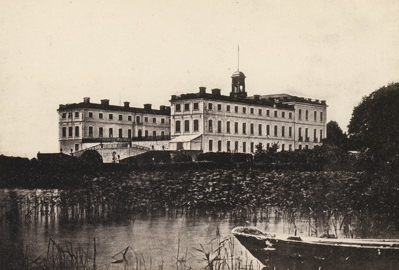 Sverige / 瑞典: Sodermanland, Tullgarns Slott（黑白照片） 作者 瑞典摄影师