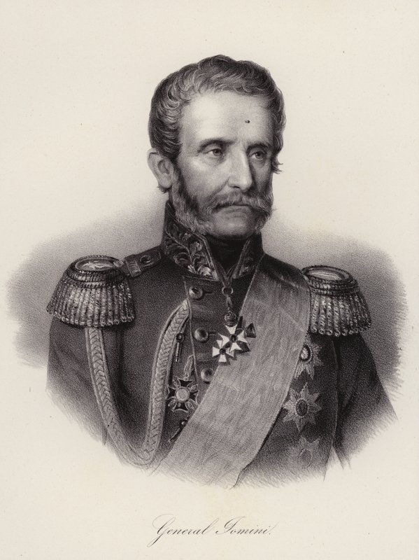 Antoine Henri，Jomini 男爵，瑞士将军和军事历史学家（雕刻） 作者 瑞士学校