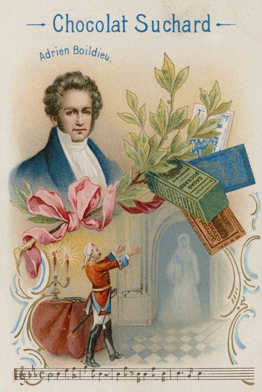 Francois-Adrien Boieldieu，法国作曲家 作者 瑞士学校