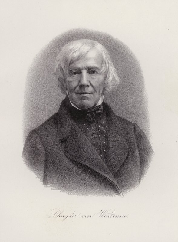 Franz Xaver Schnyder von Wartensee, Swiss composer (engraving) 作者 瑞士学校