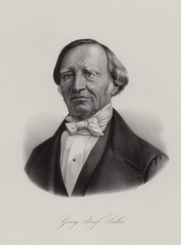 Georg Joseph Sidler，瑞士政治家（雕刻） 作者 瑞士学校