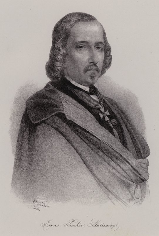 James Pradier，瑞士出生的法国雕塑家（雕刻）。 作者 瑞士学校