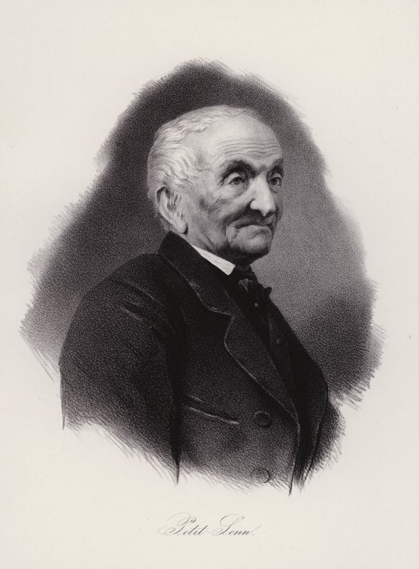 Jean Antoine Petit-Senn，瑞士诗人（版画） 作者 瑞士学校