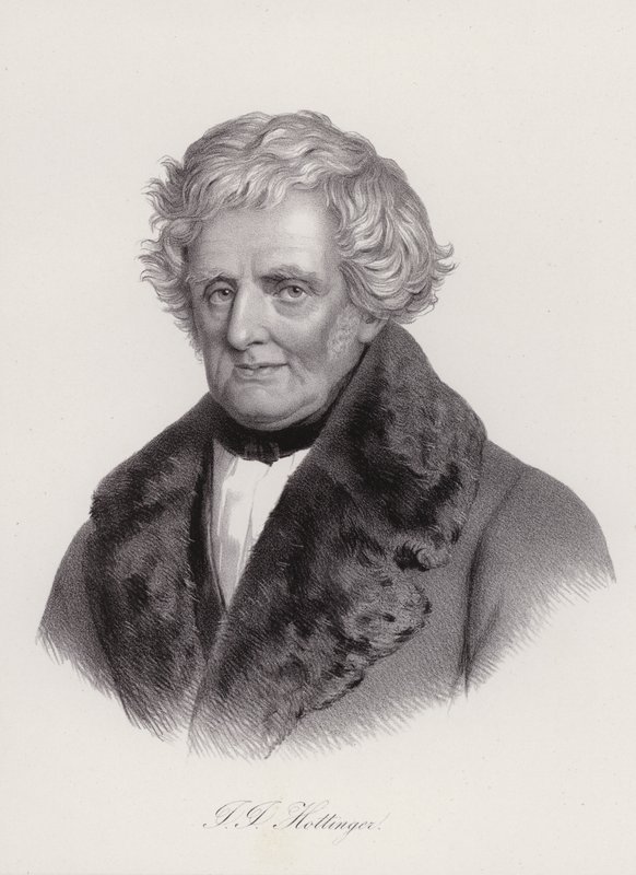 Johann Jakob Hottinger，瑞士历史学家（雕刻）。 作者 瑞士学校