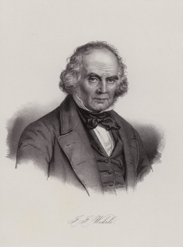 Johann Jakob Wehrli，瑞士教育家（雕刻）。 作者 瑞士学校
