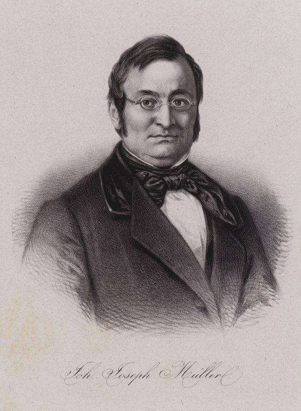 Johann Joseph Muller, Swiss politician (engraving) 作者 瑞士学校