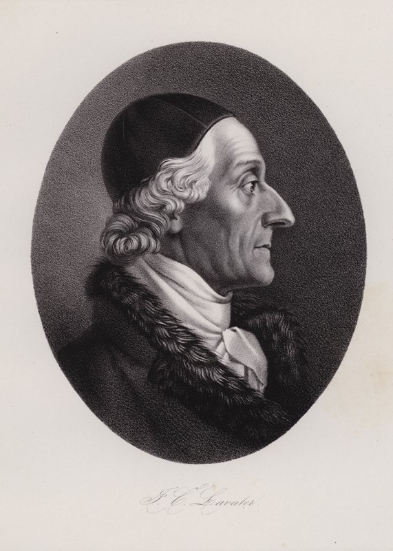 Johann Kaspar Lavater，瑞士作家和相貌学家（版画） 作者 瑞士学校