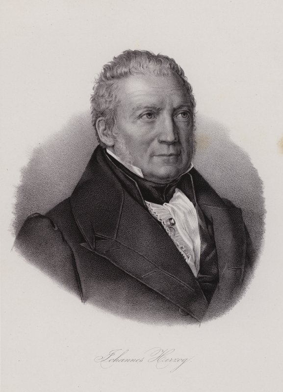 Johannes Herzog Von Effingen, Swiss politician and entrepreneur (engraving) 作者 瑞士学校