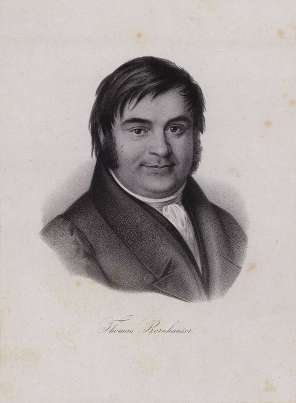 Thomas Bornhauser，瑞士神学家（雕刻） 作者 瑞士学校