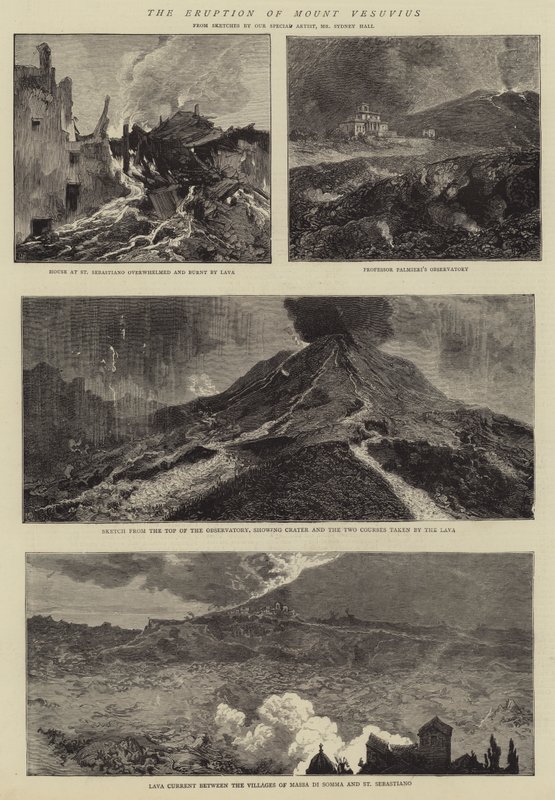 维苏威火山爆发 作者 悉尼先验厅