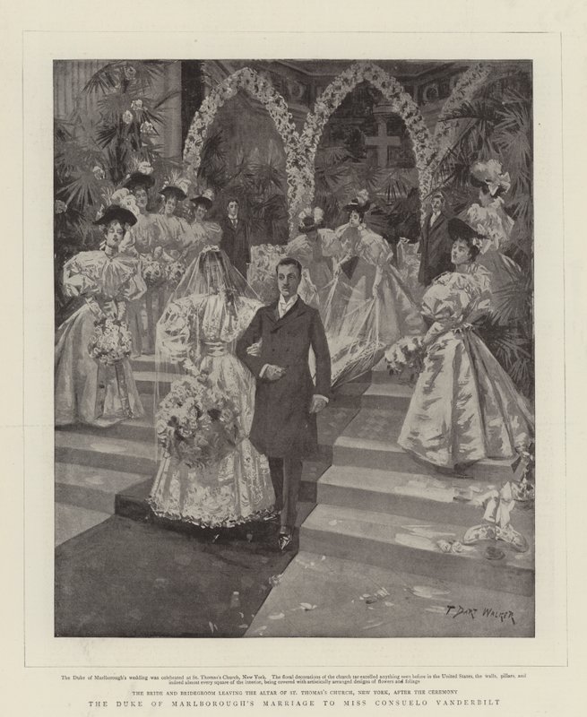 Marlborough公爵与Consuelo Vanderbilt小姐的婚姻 作者 达特·沃克