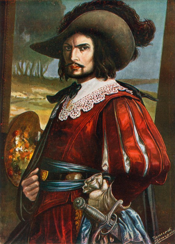 Salvator Rosa 作者 坦克雷迪·斯卡佩利